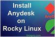 How To Install Anydesk on Rocky Linux 9 AlmaLinux